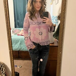 Women's Flare & Wide Leg Jeans - Dark Blue